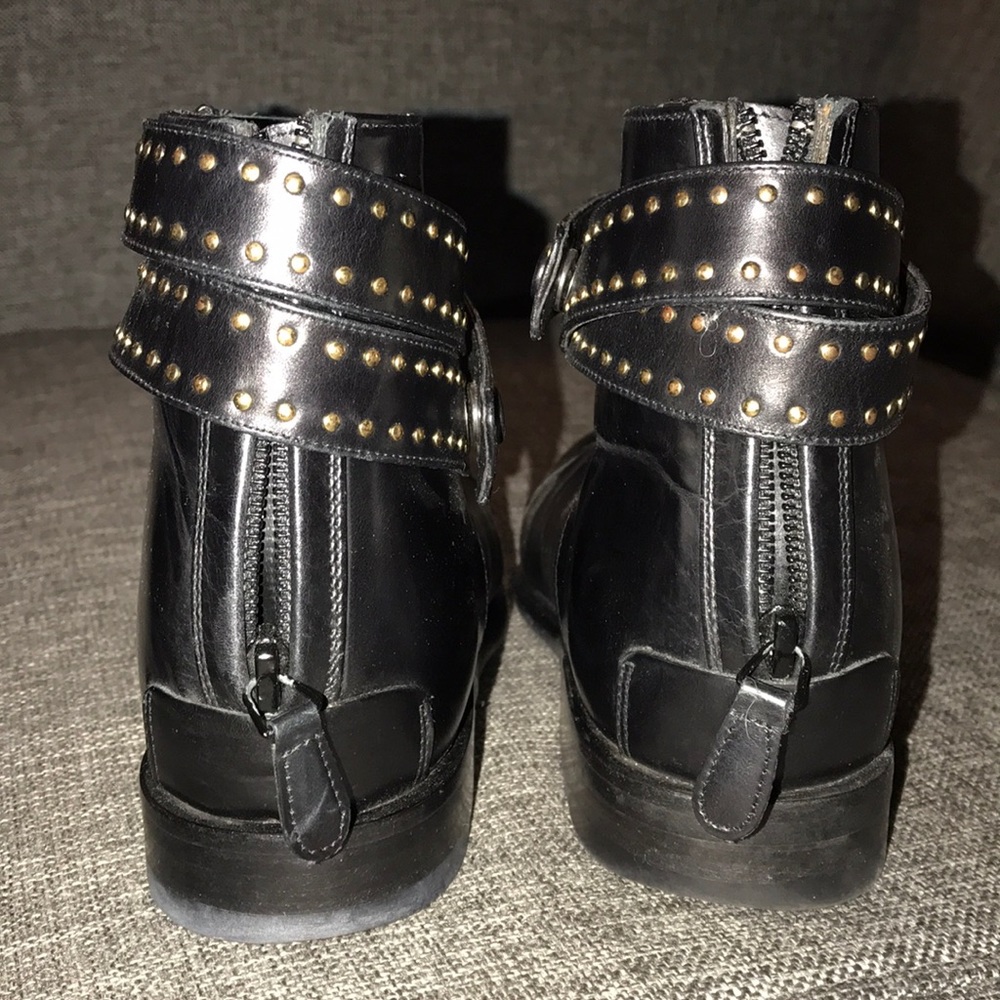 BALENCIAGA BLACK BOOTIES SIZE 38 - Picture 5 of 7